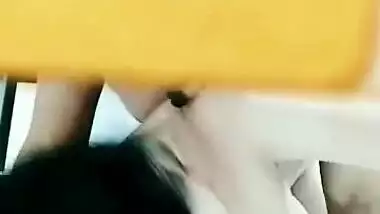 Hot Desi XXX babe gets her tight pussy hard fucked from behind MMS