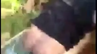 Hubby finally caught wife fuck with lover outdoor in jungle , Desi XXX mms