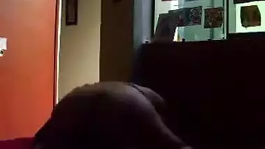 College lad enjoys hardcore sex with his large scoops maid