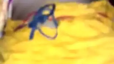 Desi female sleeps but man films XXX hairy peach for amateur sex video