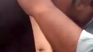 Handsome Desi guy and GF in XXX hijab make out in front of camera