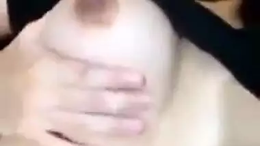 Love from India is proud of her sex boobs so she performs a XXX show