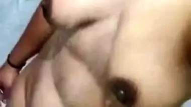 Desi diva with fat belly and saggy boobs poses naked in XXX shower