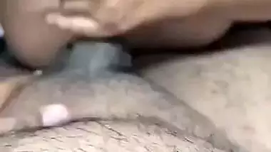 Milf gives a deep desi blowjob to her stepson