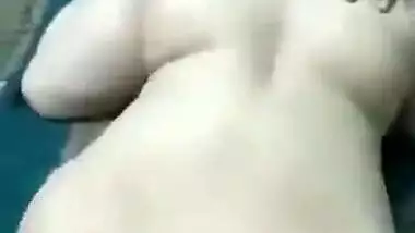 Full white colour north aunty sucking husband cock ass inserted by neighbour boy