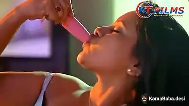 A wife turns into an office whore in an Indian sex movie