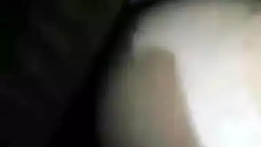 Aunty takes care of online Desi sex client and airs big twins for him