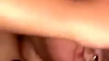 Shy chubby Desi girl gives a nice blowjob to her best friend MMS