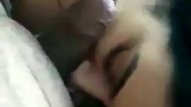 Lady strips and gives an Indian blowjob to her boss