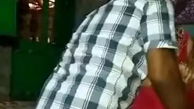 Mom smiles on camera while man tries to undress her to have wild sex