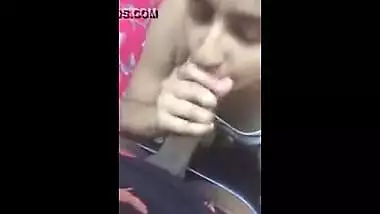 Indian blue film of a legal age teenager giving a wonderful blowjob and getting cum on face