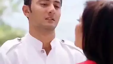 Indian aunty enjoys with her car driver