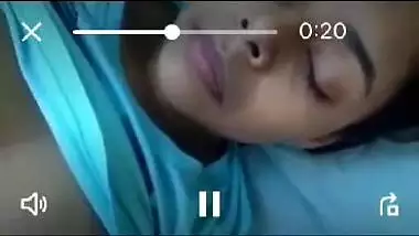 Beautiful Horny Desi Girl Pussy fingering Getting Orgasm with Loud Moaning Part 1