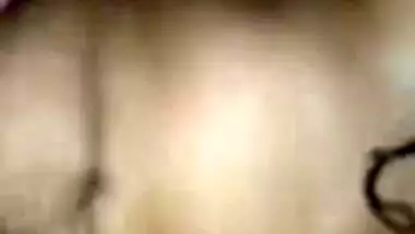 Desi man drills XXX cunny of chubby wife in real MMS porn video