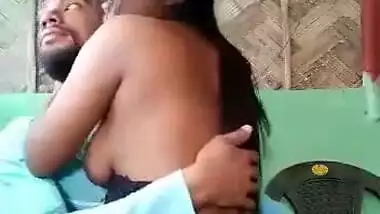 Dehati lovers hardcore sex on chair