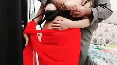 Chubby devar has XXX sex with his Desi bhabhi in front of the camera