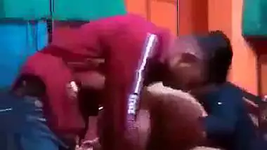 Desi Bhabhi enjoys an Indian threesome with two Devar