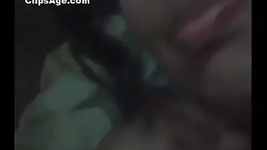 Indian Desi wife Sneha holding and sucking lund of her hubbys friend at home