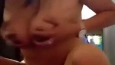 Huge boobs MILF riding dick of horny sex lover