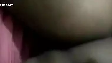 Desi Wife Ass Captured By husband while She is busy With Laptop