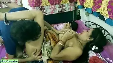 Indian new Milf stepmother and teen stepson amazing hot sex! with clear hindi audio