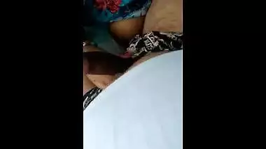 Horny pair have a fun a romantic oral sex on their balcony