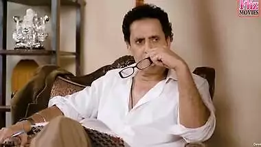 Indian aunty is going to teach younger slut some lesbian tricks in bed