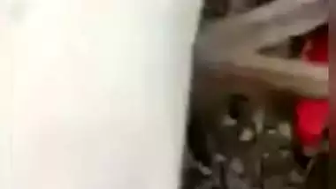 Lover couple was doing Mangal in the jungle, village people caught both of them