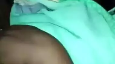 Desi wife whips out boobs and even permits guy to touch XXX vagina