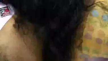 Indian wife giving sensous blowjob to a young guy her cuckold hubby record