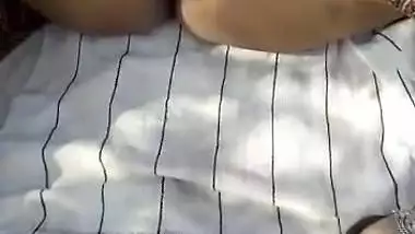 Desi bhabi show her tight pussy outdoor ready for fucking with lover