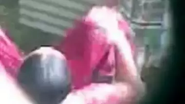 Emotional Desi aunty nude bathing outdoor secretly recorded by BF