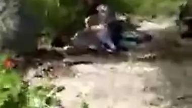 Tamil school girl fuck outdoor as real slut and caught on cam. Desi mms