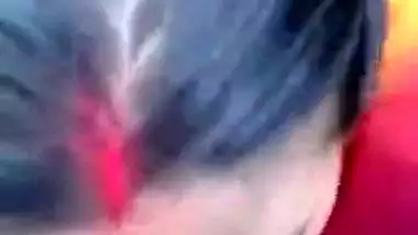 Bindi lady sucking lund – Outdoor blowjob sex