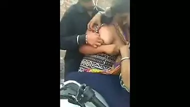 Hot large billibongs desi legal age teenager beauty receives her tits crammed in threesome!