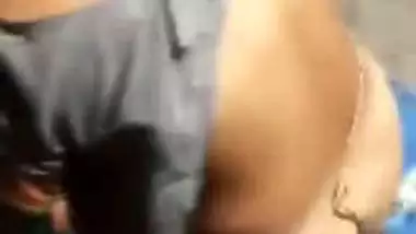 Mature Desi XXX couple takes their home sex video in the garage MMS