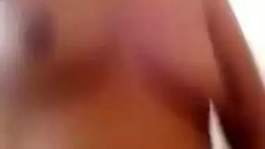 Horny wife nude show on live cam for her secret lover