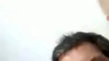 Old man enjoys a nude video call with another couple