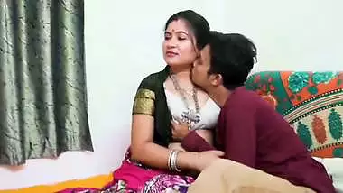 Milf gets fuck by her son and his friend in the Bangla sex