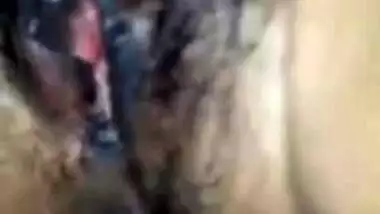 Farmer asks the Desi wife to demonstrate tits and vag on the camera