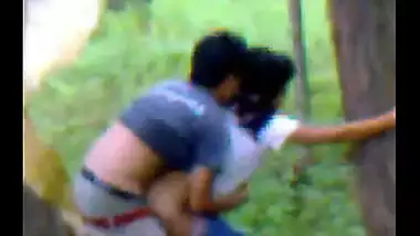 Young Lovers Enjoying Quick Sex at Park