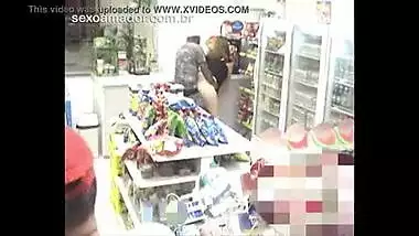 Store Owner Having Anal Sex Recorded In CCTV Camera