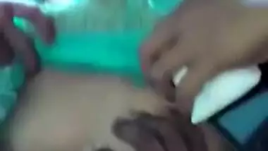 There's no problem for XXX Indian wife to pull sari up for loved man