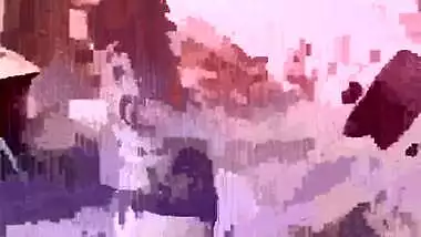 Gaon ki Chamiya Lavanya showing her Nipple with her Mother in the background