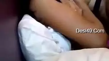 Young Desi couple is curious about sex on camera so they will try it