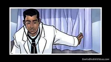 Desi comic of XXX Savita Bhabhi who tempts doctor with her hooters