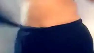 Mysterious Indian lady isn't in hurry to expose tits in porn video