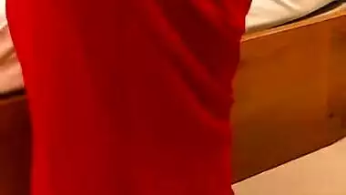 Indian Bbw Girlfriend Saree Striptease For Her Boyfriend Night Show Bbw Fucked