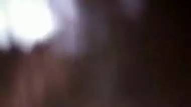 Punjaban gives an Indian blowjob with a condom on