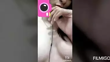 Desi military officer fingering for her bf in video call part 1